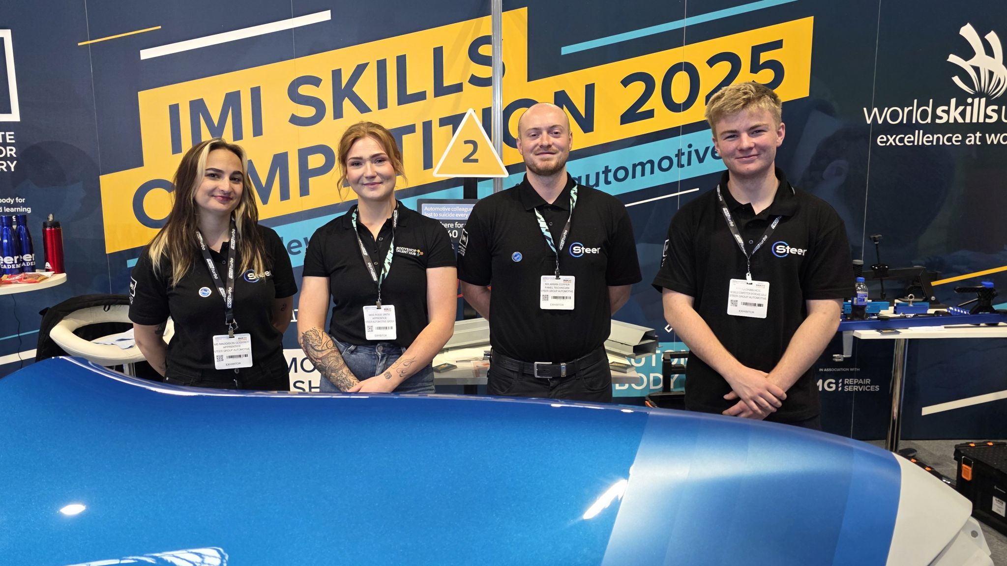 Steer Showcases Apprentice Talent at Automechanika UK 2025